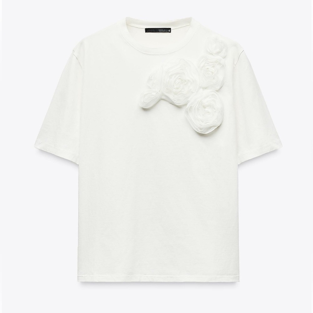 Zara Flower T-Shirt